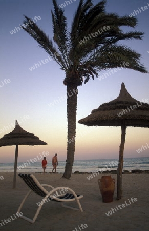 Afrika, Tunesien, Jerba
Ein Strand auf der Insel Jerba im sueden von Tunesien. (URS FLUEELER)






