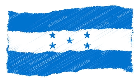 Honduras - The beloved country as a symbolic representation as heart - Das geliebte Land als symbolische Darstellung als Herz