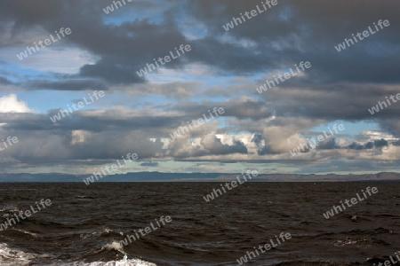 Der S?dwesten Islands, Regenwolken ?ber dem Nordatlantik