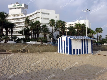 Am Strand in Sousse