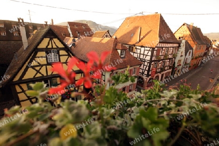  the Village of Turckheim in the province of Alsace in France in Europe