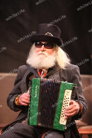 a Summer Festival in a Parc in the old City of Vilnius in the Baltic State of Lithuania,  