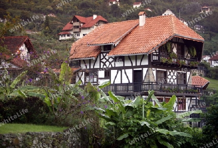 Suedamerika, Karibik, Venezuela, Colonia Tovar, Dorf, Haus, Bauernhaus, Deutsche Architektur, Schwarzwald Haus, Kollonie, mitten im Nebelwald, Landwirtschaft