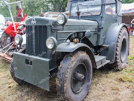 Oldtimer Hanomag Traktor, Hanomag Hannover,