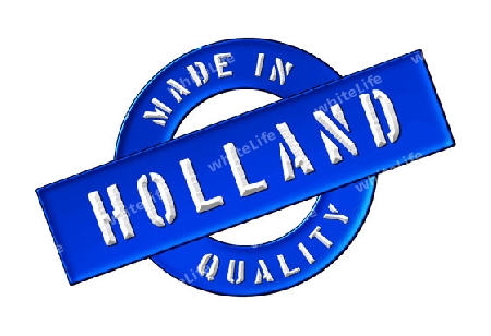 Made in Holland - Quality seal for your website, web, presentation