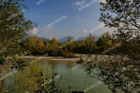 Landschaft an der Isar