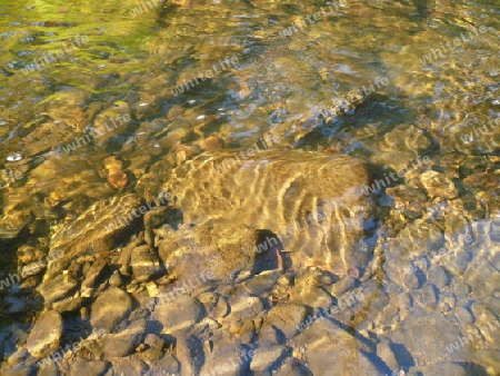 Stein, Wasser