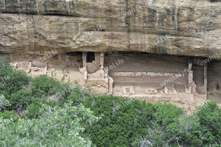 "Fire Temple"   der indianischen Ureinwohner, ca. 800 Jahre alt, Mesa Verda NP, UNESCO Weltkulturerbe, Colorado, USA