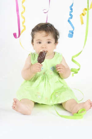 Party Girl with Ice Cream