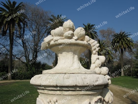 Barcelona. Vase im Ciutadella Park