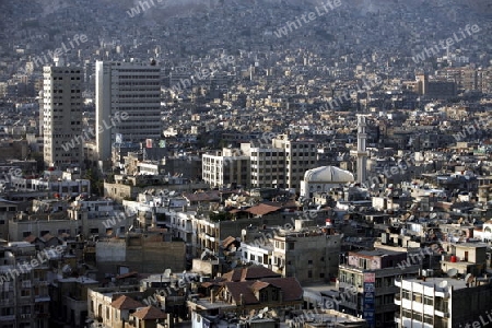 Asien, Naher Osten, Syrien, Damaskus,   Sicht ueber die Grossstadt von Damaskus der Hauptstadt von Syrien. 