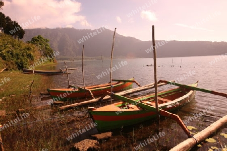 Asien, Suedost, Indonesien, Bali, Insel, Zentral Bali, Lake, Bratan, See, Tempel, Pura Ulun Danu, Landschaft,   (Urs Flueeler) 