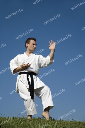 karate training