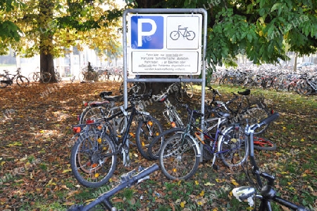 Fahrr?der parken verboten