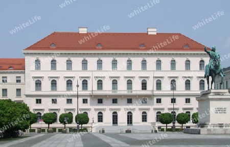 Building at the Wittelsbacherplatz in Munich named Palais Ludwig Ferdinand