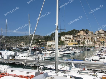 Mallorca,  Marina in Port de Soller 