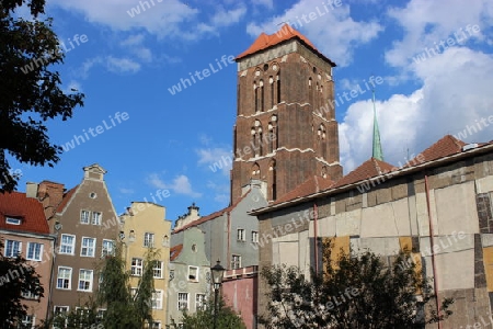 Danziger Altstadt mit Marienkirche