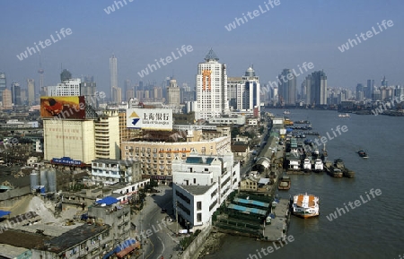  the Huangpu River in the City of Shanghai in china in east asia. 