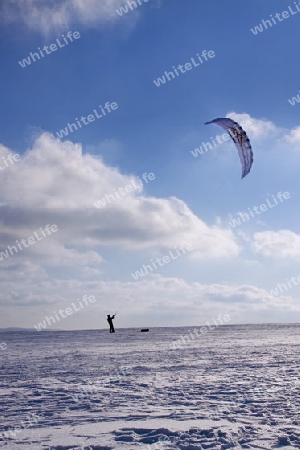 Snowkiting