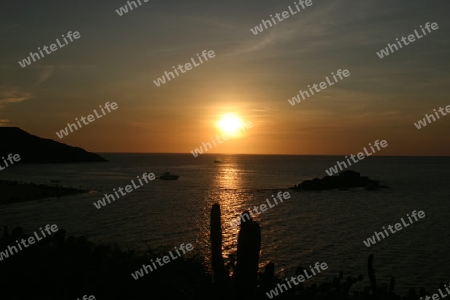 Sonnenuntergang auf Isla de Margarita