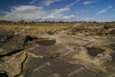 wasserbecken im Felsen