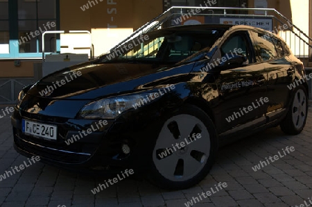 Renault Megane von  Continental zum Elektroauto umgebaut 