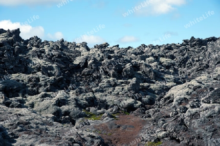 Der S?dwesten Islands, Reykjanes Halbinsel s?dlich von Reykjavik, an der "Blauen Lagune"