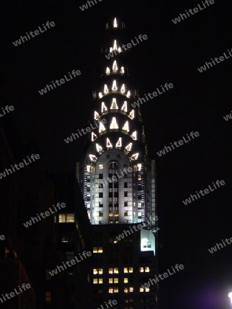 Chrysler Building bei Nacht
