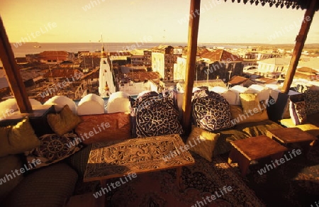 Die Altstadt von Stone Town  oder Zanzibar Town der Hauptstadt der Insel Sansibar im Indischen Ozean in Tansania in Ostafrika.. 