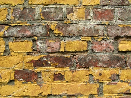 Alte Backsteinmauer als Hintergrund