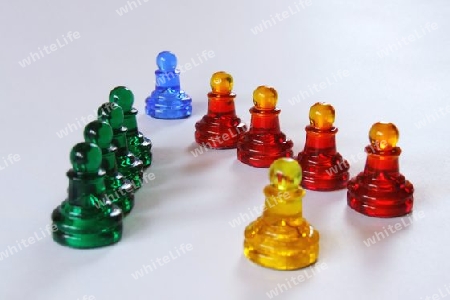 Glasspielfiguren