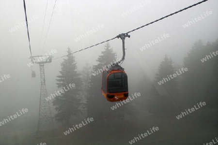 Gondelfahrt im Nebel