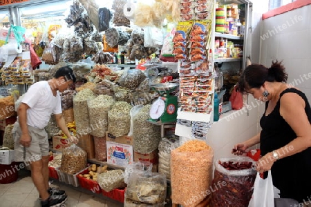 Der Indische Stadtteil little India in Singapur im Inselstaat Singapur in Asien.