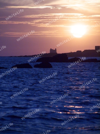 Sonnenuntergang in der Suedbretagne