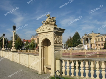 Schlossbruecke in Schwerin