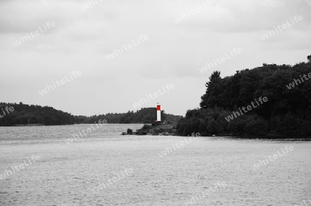 Roter Leuchtturm