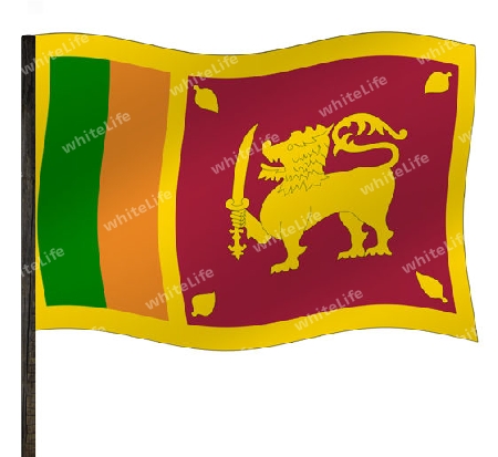 Fahne Sri Lanka