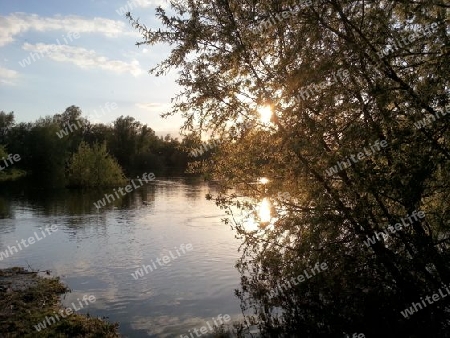 Sonnenuntergang am See