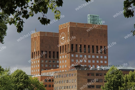 Das Rathaus von Oslo