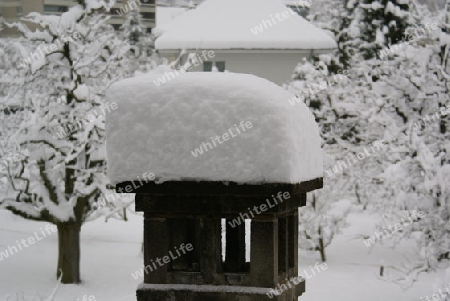 Schneedach - Kamin