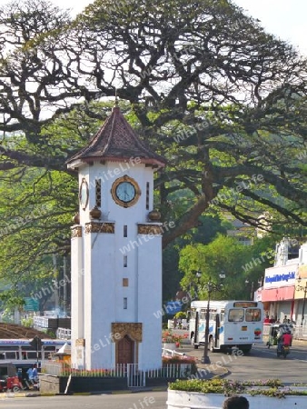 Sri Lanka - Clocktower in Kandy