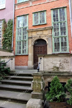 Danzig, Frauengasse. Haus mit Beischlag