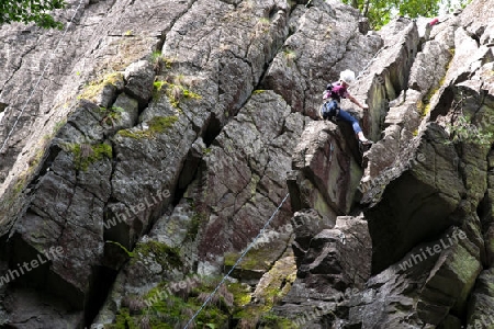 Steinwand, Rh?n, Hessen, Deutschland