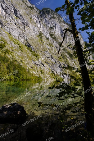 Am glasklaren Obersee im Herzen des Nationalpark Berchtesgaden