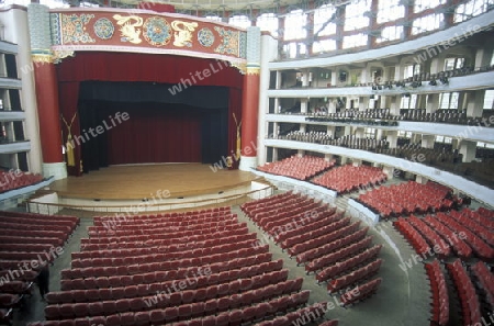 the city theater of Chongqing in the province of Sichuan in china in east asia. 