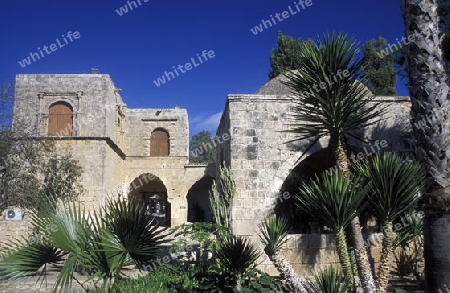 Das Kloster von Ayia Napa im suedwesten von Zypern im Mittelmeer. 