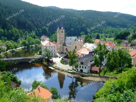 Tschechien, Rosenberg an der Moldau