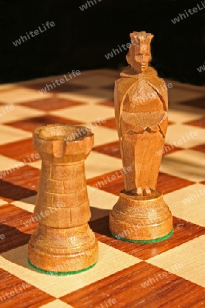 Schach: Turm und Dame