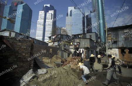  the city of Shenzhen north of Hongkong in the province of Guangdong in china in east asia. 