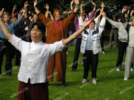 Qi Gong am Morgen